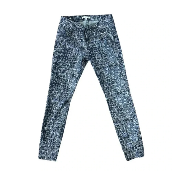 Cabi Modern Camo Stretch Skinny Jeans  Size 4 - Picture 1 of 5